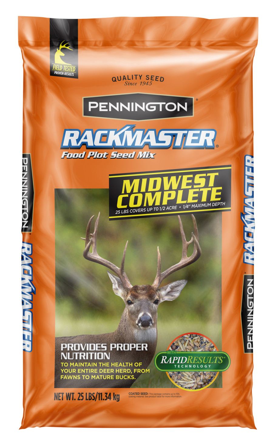Central Garden Pennington Rackmaster Midwest Complete Food Plot Seed