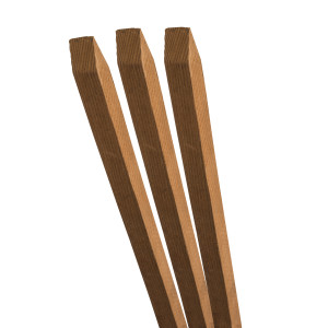 Brown, 25ea/1In X 1In X 6 ft