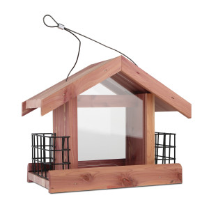Brown, 2ea/2 lb Capacity & 2 Suet Cakes