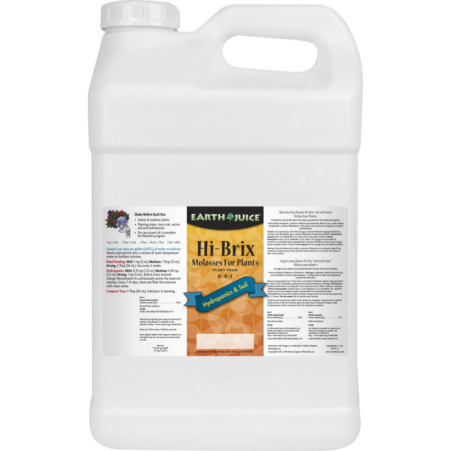 Earth Juice Earth Juice HiBrix Molasses 2.5 Gal 1580