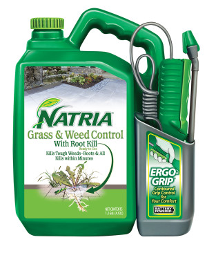 Battery Powered Sprayer, Green Bottle Ergo Grip, 4ea/1.3 gal