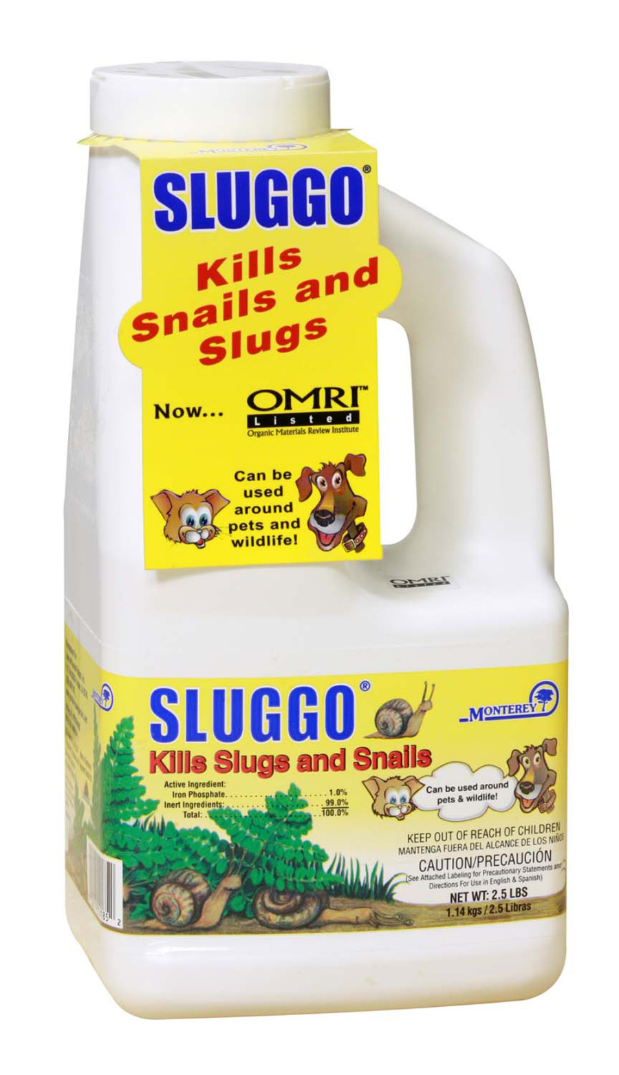 Central Garden Monterey Sluggo® Slug & Snail Killer Bait Organic 6ea